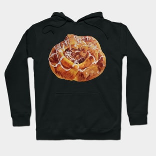 Apple Danish painting (no background) Hoodie